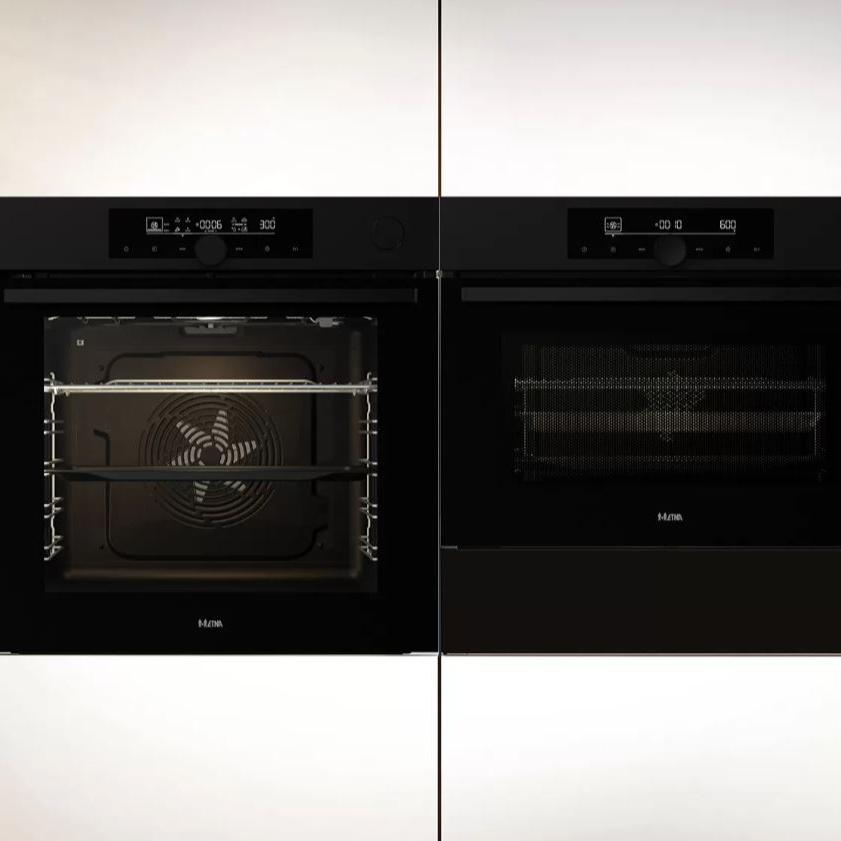 Microgolf oven en oven naast elkaar